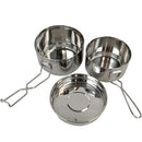 Czech Style Stainless Steel Mess Kit - Mil-Tec - Mess Kits
