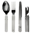 German Repro Stainless Steel Cutlery Set - Mil-Tec - Utensils