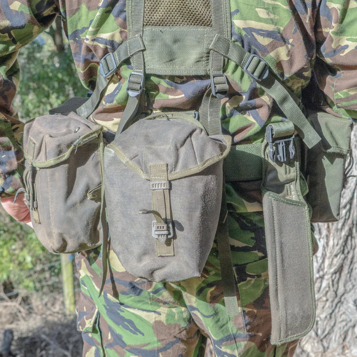 British Army Osprey Bottle and OD Pouch - British Army Surplus - Utility Pouches