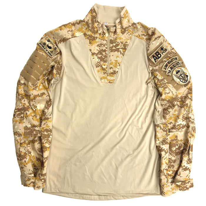 South Korean SWC Desert ROKPAT Combat Shirt - ROK Army Surplus -