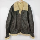 Type B-3 Leather Shearling Bomber Jacket 2XL - Unbranded - Flight Jackets