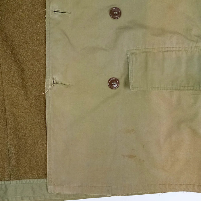 US Army Mackinaw Coat with Wool Lining, Grade 2- sz 38 - US Army Surplus - Field Jackets