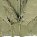 USAF OG 107 Wind Resistant Sateen Jacket 1965 with Liner - Large Long - US Air Force Surplus -