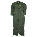 US Navy 1960s CS/FRP-1 Olive Flying Coveralls - 40R, Medium - US Navy Surplus - Overalls