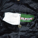 Alpha Industries 1980s MA-1 Black Flight Jacket - Alpha Industries - Flight Jackets