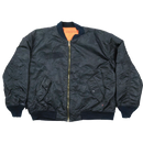 MA-1 Black Flight Jacket - 2XLarge - Army & Outdoors - Flight Jackets