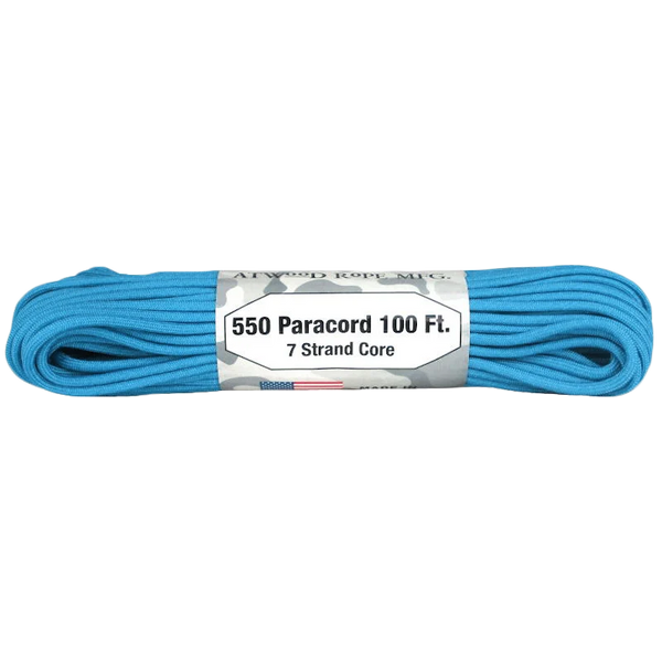 550 Paracord 100ft/30m - Atwood Rope - Rope & Cordage