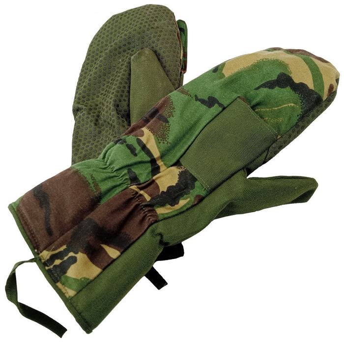 British Army DPM Lined Mittens - British Army Surplus - Mittens