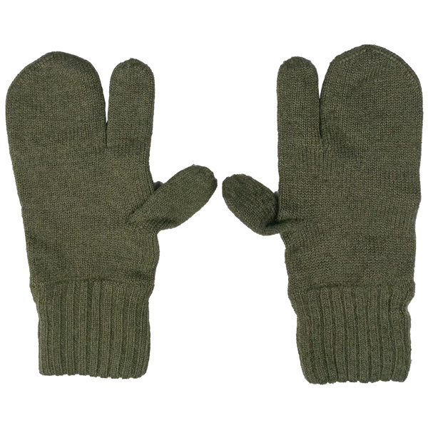 Austrian Army Wool Trigger Mittens