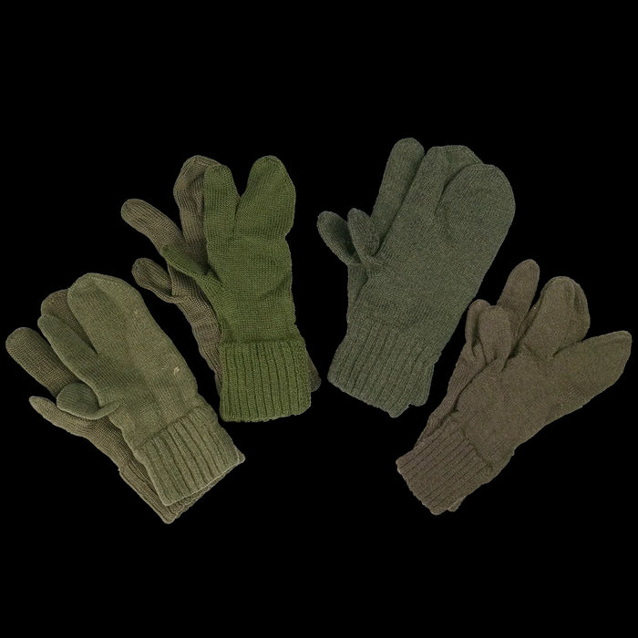 Austrian Army Wool Trigger Mittens