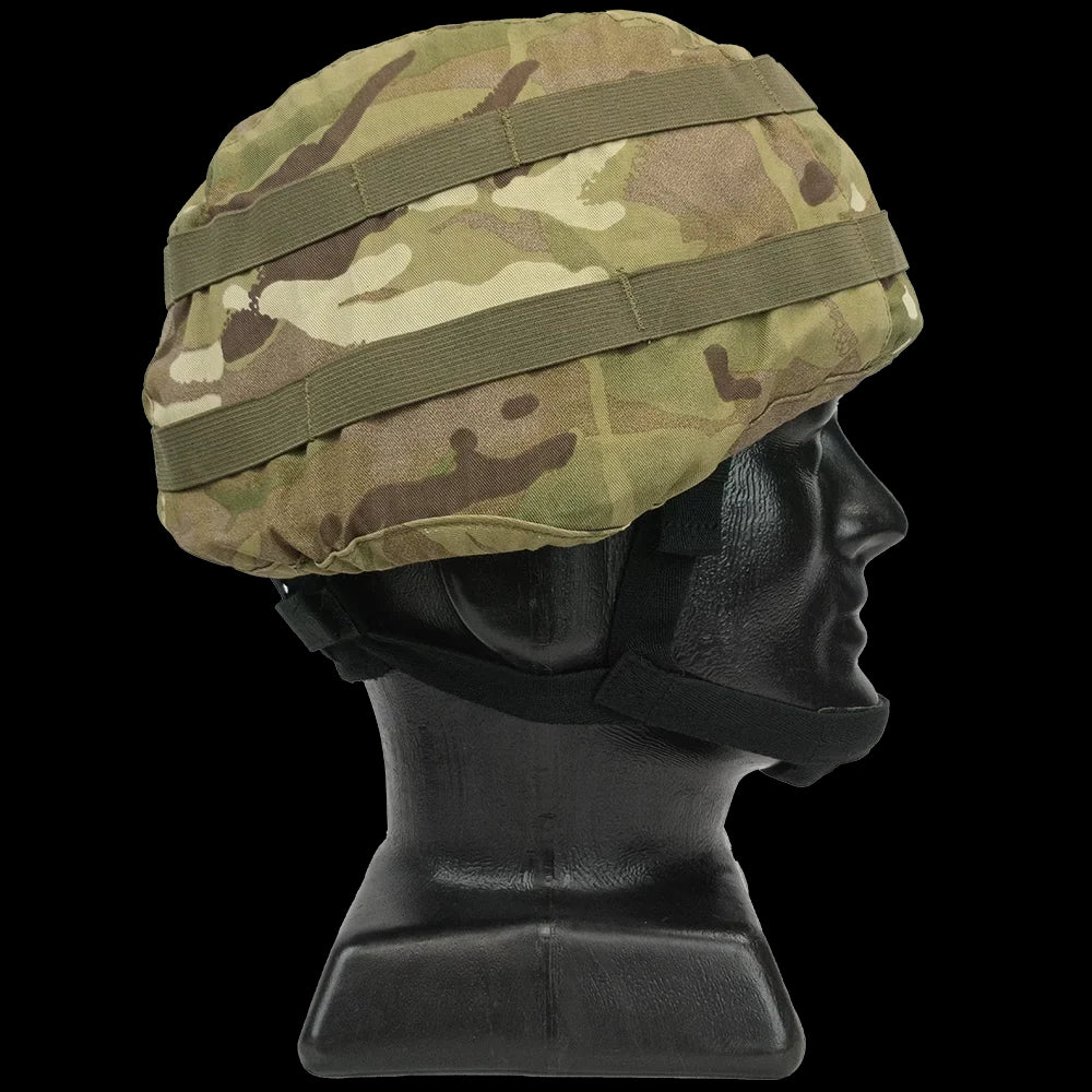 MK7ヘルメット偽装用カバー MTPパターン イギリス陸軍MK7ヘルメット（MTPカバー付）【実物】 - メルカリ
