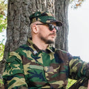 Italian Army Woodland Field Cap - Italian Army Surplus - Hats