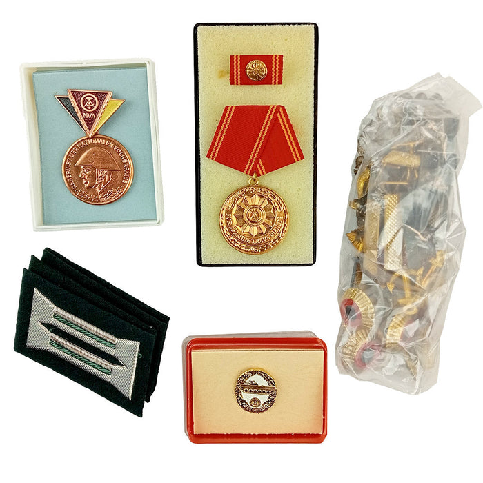Assorted East German Metal Badges - Pack - East German Army Surplus - Flags, Badges & Insignia