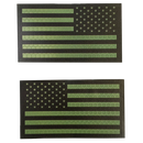 US Flag Reflective Patch - Unbranded - Flags, Badges & Insignia
