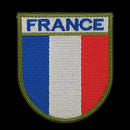 French Flag Embroidered Patch - Unbranded - Flags, Badges & Insignia