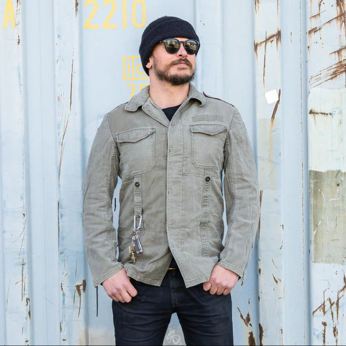 German Moleskin Field Jacket - German Army Surplus - Field Jackets