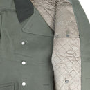 East German Grey Wool Overcoat - East German Army Surplus - Great Coats