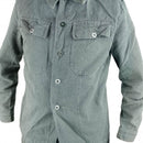 Swiss Denim Work Shirt - Value Grade - Swiss Army Surplus - Service Shirts