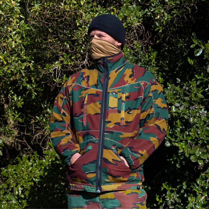 Belgian Jigsaw Camo Reversible Fleece Jacket