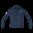 US Airforce Blue Women's Lightweight Lined Jacket - US Air Force Surplus - Field Jackets