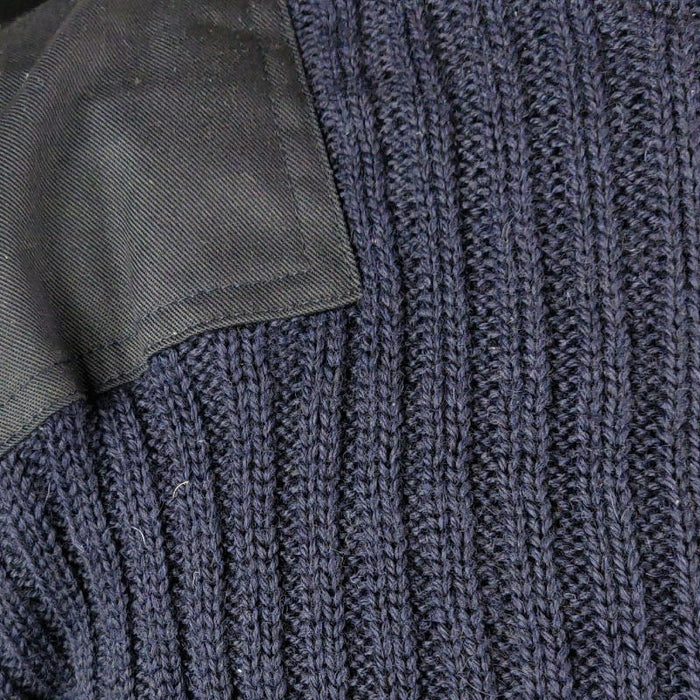 British Navy Wool Jersey - Repaired