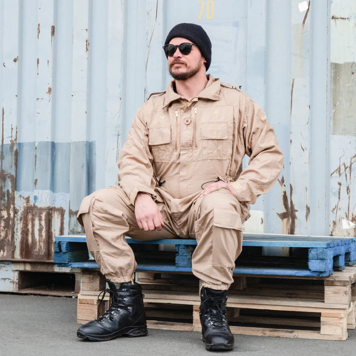 British Army Beige AFV Overalls - New - British Army Surplus - Overalls