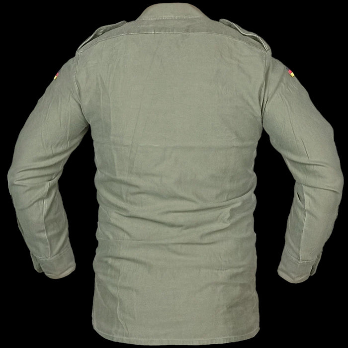 German Army Long Sleeve Shirt - Used - German Army Surplus - Basic Shirts