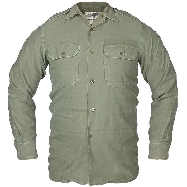 German Army Long Sleeve Shirt - Used - German Army Surplus - Basic Shirts