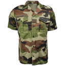 French Short-Sleeve CE Camo Shirt - French Army Surplus - Field Shirts