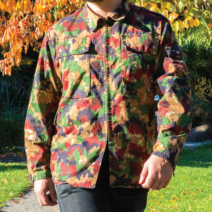 Swiss Army Alpenflage Shirt - New - Swiss Army Surplus - Field Shirts