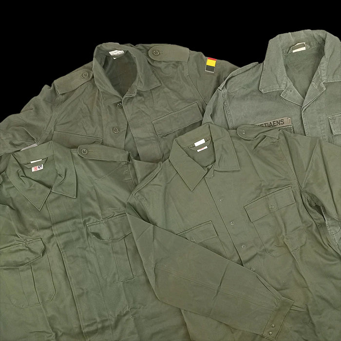 Beligan OD Field Shirt - Belgian Army Surplus - Field Shirts