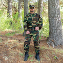 Italian Army Woodland Field Shirt - Italian Army Surplus - Field Shirts