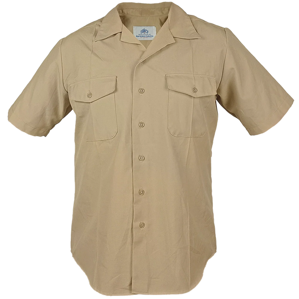 US Marines/Navy Khaki Short Sleeve Service Dress Shirt