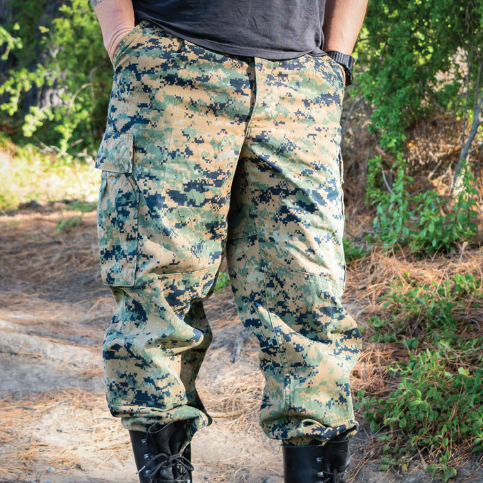 USMC MARPAT Woodland Trousers - Grade 2 - USMC Surplus - Combat Trousers