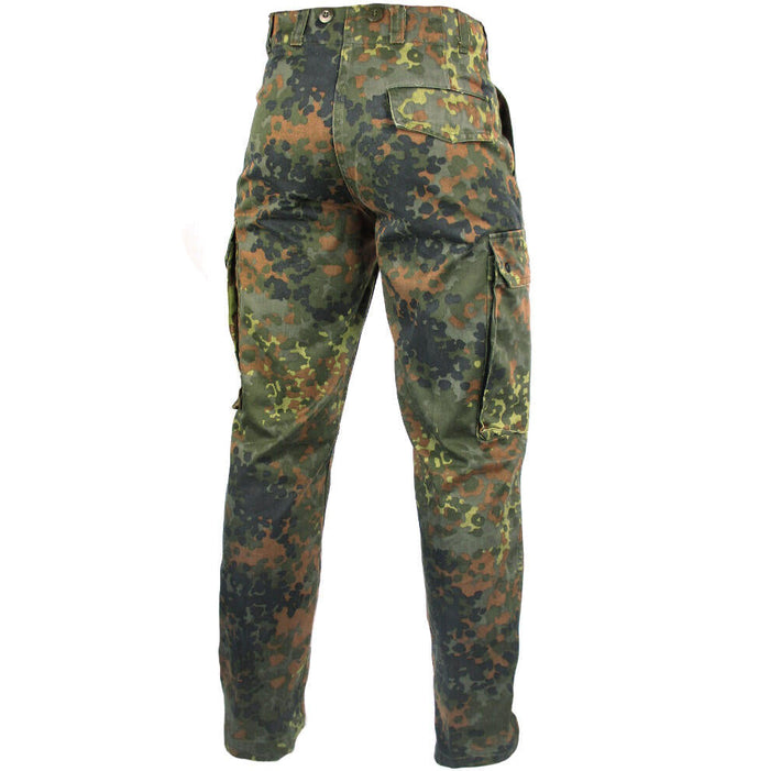 German Flecktarn Trousers - Grade 2 - German Army Surplus - Combat Trousers