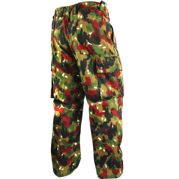 Swiss Alpenflage M83 Trousers - Value Grade - Swiss Army Surplus - Combat Trousers