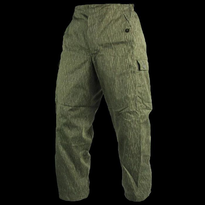 East German Rain Camouflage Trousers - New - East German Army Surplus - Cargo Trousers