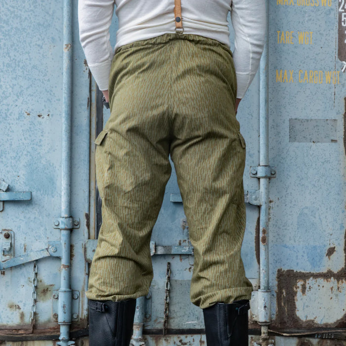 East German Rain Camouflage Trousers - New - East German Army Surplus - Cargo Trousers