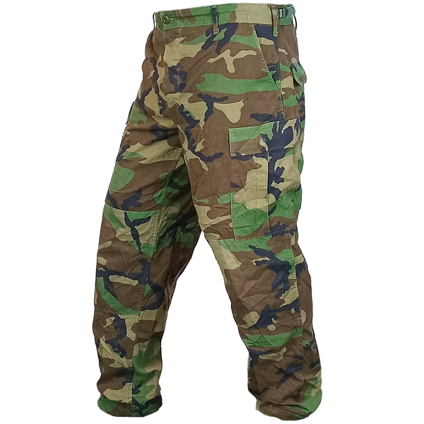 USGI BDU Trousers Woodland Ripstop