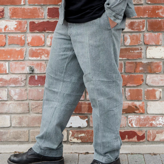 Swiss Denim Work Pants - Value Grade - Swedish Army Surplus - Work Trousers