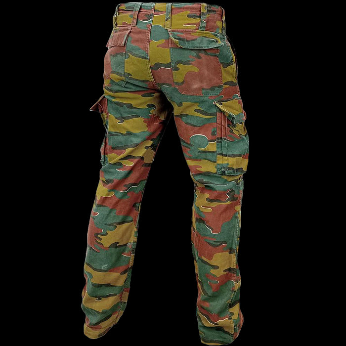Belgian Jigsaw Camo M90 Field Trousers - Belgian Army Surplus - Combat Trousers