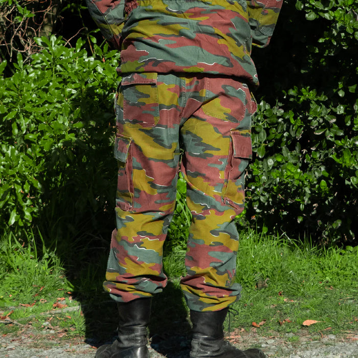 Belgian Jigsaw Camo M90 Field Trousers - Belgian Army Surplus - Combat Trousers