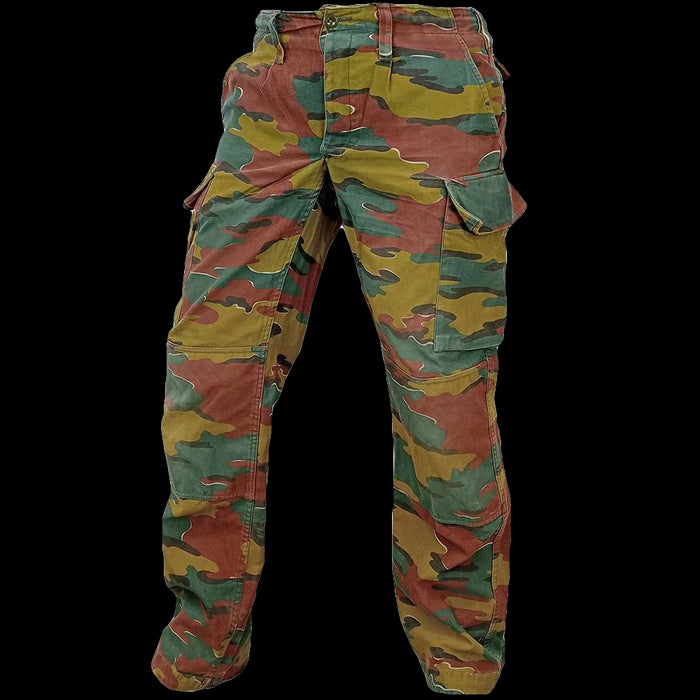 Belgian Jigsaw Camo M90 Field Trousers - Belgian Army Surplus - Combat Trousers