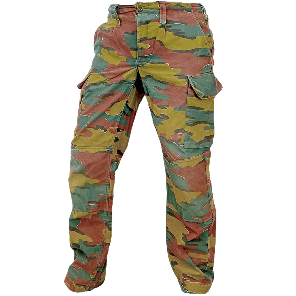 Belgian Jigsaw Camo M90 Field Trousers - Belgian Army Surplus - Combat Trousers