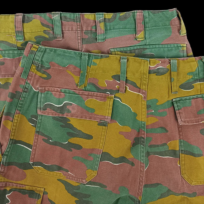 Belgian Jigsaw Camo M90 Field Trousers - Belgian Army Surplus - Combat Trousers