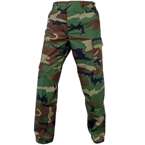 Ripstop woodland camo bdu pants sale