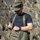 Austrian Lined Trousers with Braces - Austrian Army Surplus - Winter Trousers