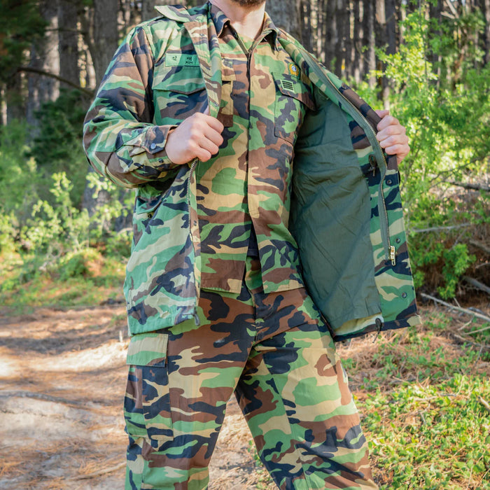 South Korean M90 Woodland Field Jacket - ROK Army Surplus - Field Jackets