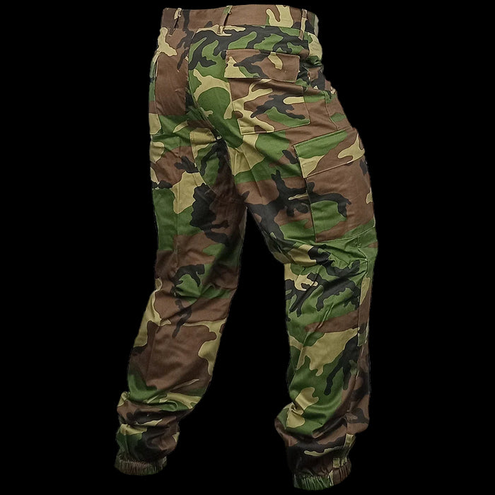 Italian Army Woodland Field Trousers - 0 - Unclassified