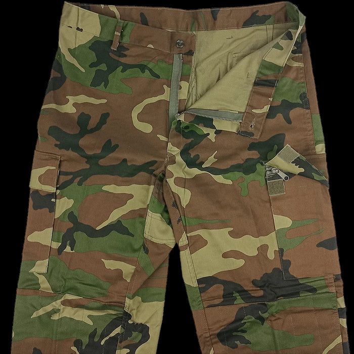Italian Army Woodland Field Trousers - 0 - Unclassified